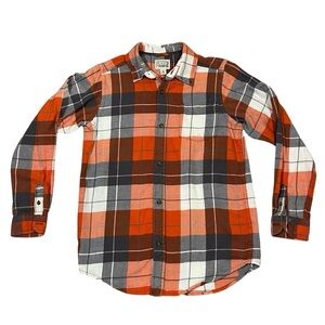 The Children’s Place Orange Flannel Shirt